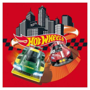 Tovaglioli 33×33 cm Hot Wheels 20 pz