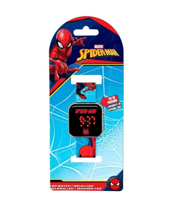 Orologio da Polso Led Spiderman