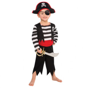 Costume Bambino Pirata Taglia 4/6 Anni