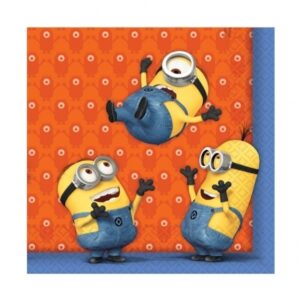 Tovaglioli 33×33 cm Minions Cattivissimo Me 20 pz