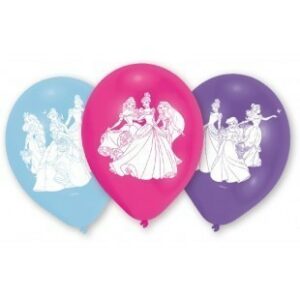 Palloncini in Lattice 9” Assortiti Principesse Disney 6 pz