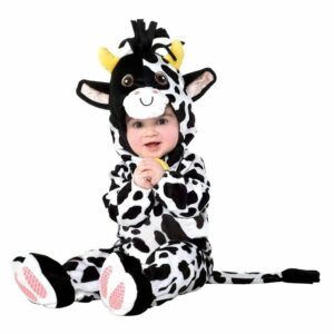 Costume Bambino Baby Mucca Taglia 6/12 Mesi