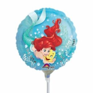 Palloncino Mylar 8” 22 cm Mini Shape Sirenetta Ariel