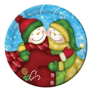 Piatti Wintertime Greetings 8 pz – Ø 17,4 cm