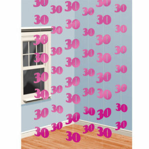 Decorazione 30 Anni Pink