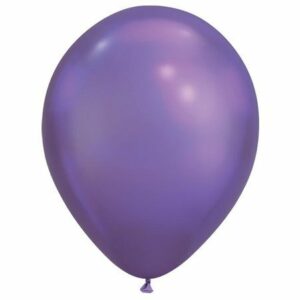 Palloncini in Lattice Cromati 11” 28 cm Viola 100 pz