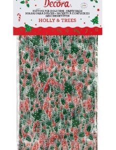 Sacchetti per Alimenti 12,5+3x24cm Holly & Trees 20 pz *