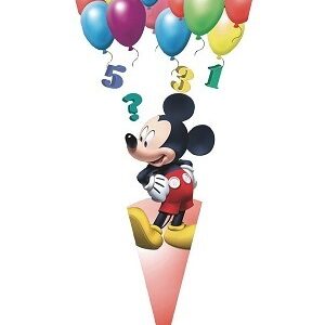 Cono Portacaramelle 20×40 cm Topolino Disney 50 pz*