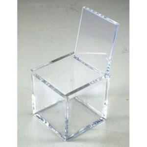 Scatole in Plexiglas 5x5x5 cm 10 Pz*