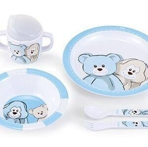 Set Pappa Cremino Azzurro 5 Pz *