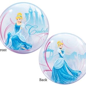 Palloncino Bubbles Disney Cenerentola Ø 56 cm