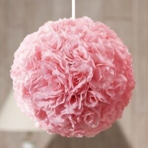 Sfera con Rose Rosa diam 28 cm *