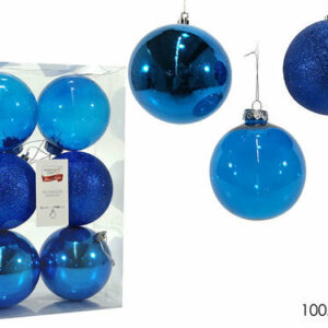 6 Palle 10 mm colore Blu – decorazione assortita *