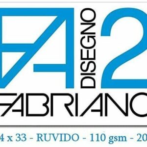 Fabriano Album F2 24×33 cm Ruvido 20 Fogli *