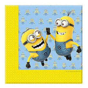 Tovaglioli 33×33 cm Minions Lovely 20 pz *