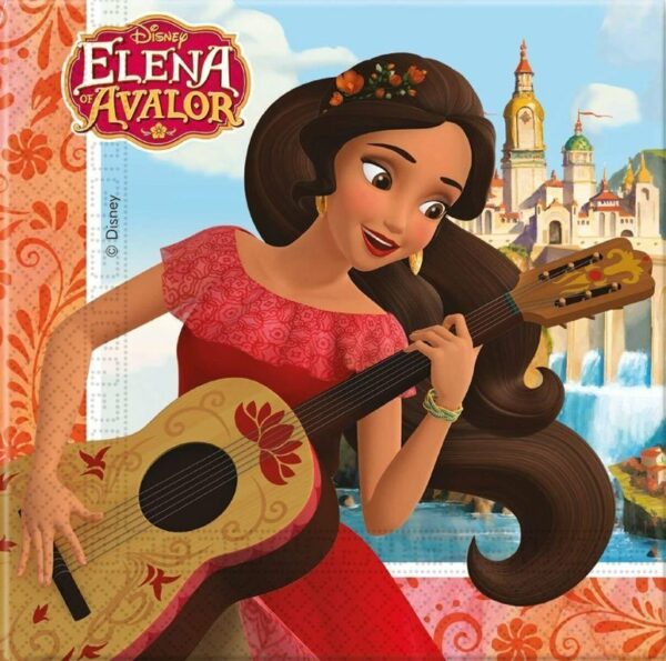 Tovaglioli 33x33 cm Elena di Avalor 20 pz*