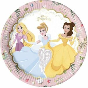 Piatti in carta 23 cm Principesse Disney 8 pz*