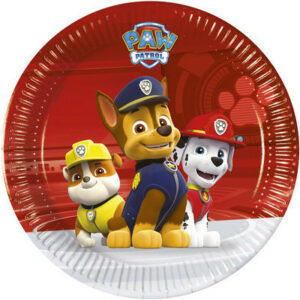 Piatti 20 cm Paw Patrol 8 pz *