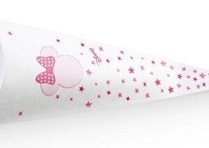 Cono in Cartoncino Busta 19 cm Minnie Stars 10 pz *