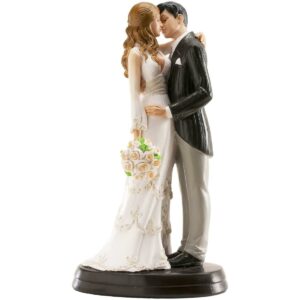 Cake Topper Matrimonio – Sposi che si Baciano