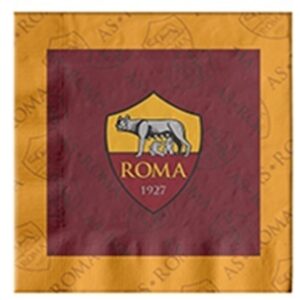 Tovagliolo 33×33 cm Ufficiale Roma 20 pz *