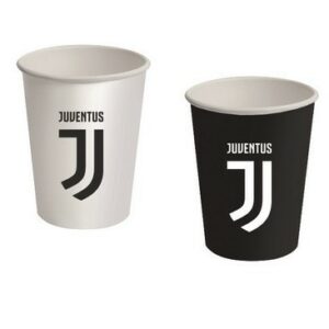 Bicchiere in carta 266 ml Juventus 8 pezzi *