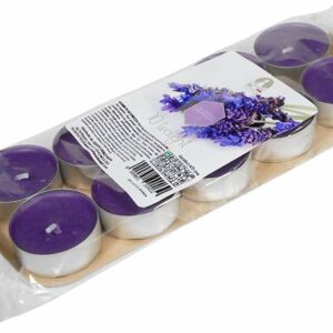 Blister Tealight Profumato Lavanda 10 pezzi *