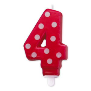 CANDELA POIS ROSSO N. 4 *