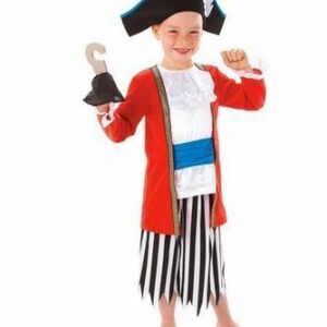 Costume Bambino Capitan Uncino Taglia 6/8 Anni