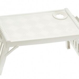 Vassoio Letto Lusso Panna 52x32x25 cm *