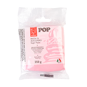 Pasta di Zucchero Pop Rosa Confetto 250 gr