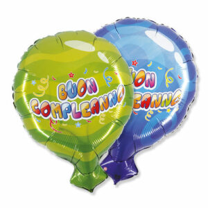 Palloncino Mylar 50 x 61 cm Buon Compleanno Balloon *