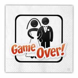 TOVAGLIOLI 33 x 33 GAME OVER 16 PZ*