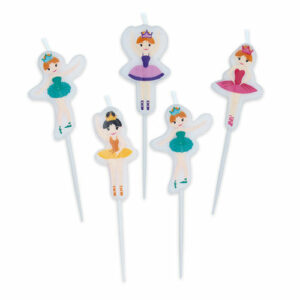 CANDELINE PICKS I LOVE BALLET 8 cm 5 pz *