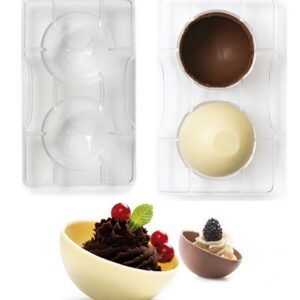 STAMPO CIOCCOLATINO1/2SFERA CON BASE DIAM.75 *