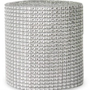 Rotolo Strass Diamante L 12 cm x 9,15 mt