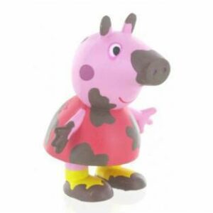 SOGGETTO PEPPA PIG – PEPPA SPORCA DI FANGO 6 cm *