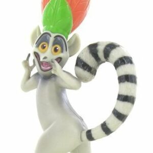 Personaggio Cake Topper Re Julien Madagascar 9 cm *