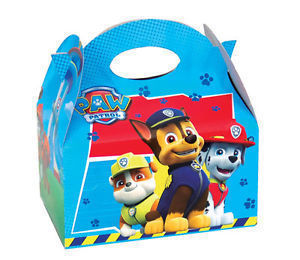 SCATOLA PORTA DOLCI PAW PATROL 16X16X10,5*