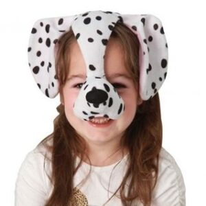 Maschera Bambino/a con Cerchietto Dalmata*