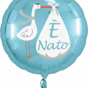 Palloncino Mylar 18” E’ Nato Celeste