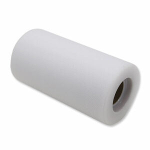 Rotolo Tulle h 12,5 cm x 25 mt Bianco *