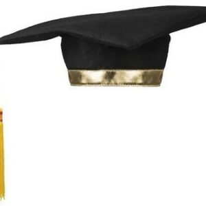 Cappello di Laurea Nero*