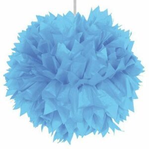 FLUFFY 30 cm AZZURRO