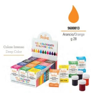 Decora Gel Colorante 28 grammi Arancio *