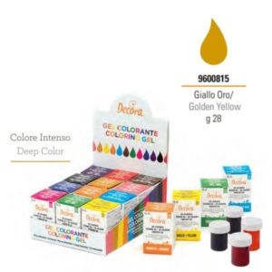 Decora Gel Colorante 28 grammi Oro *