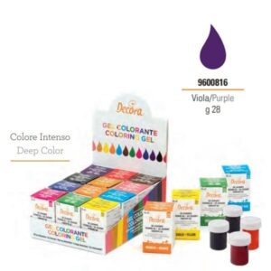 Decora Gel Colorante 28 grammi Viola *