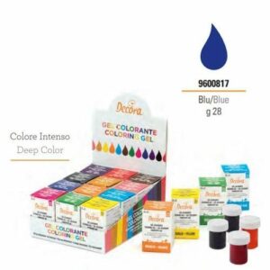 Decora Gel Colorante 28 grammi Blu *