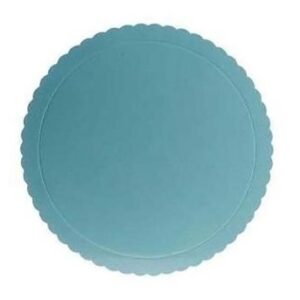 Vassoio Sottotorta 3 mm Azzurro diametro 25 cm *