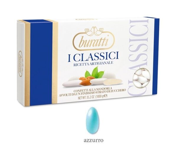 Confetti Capri alla Mandorla Azzurro 1 kg *